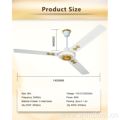 AC DC Ceiling Fan Rechargeable